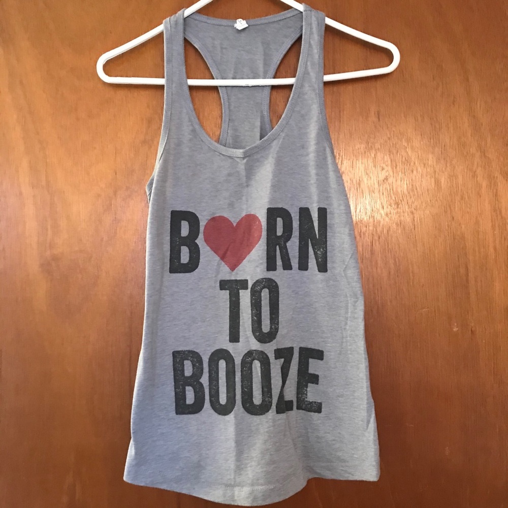 Born to Booze Tank | Small